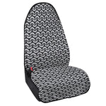 Chainmail Print Waterproof Car Seat Cover