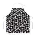 Chainmail Ring Pattern Print Adjustable Apron