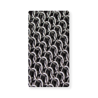 Chainmail Ring Pattern Print Baby Crib Sheet