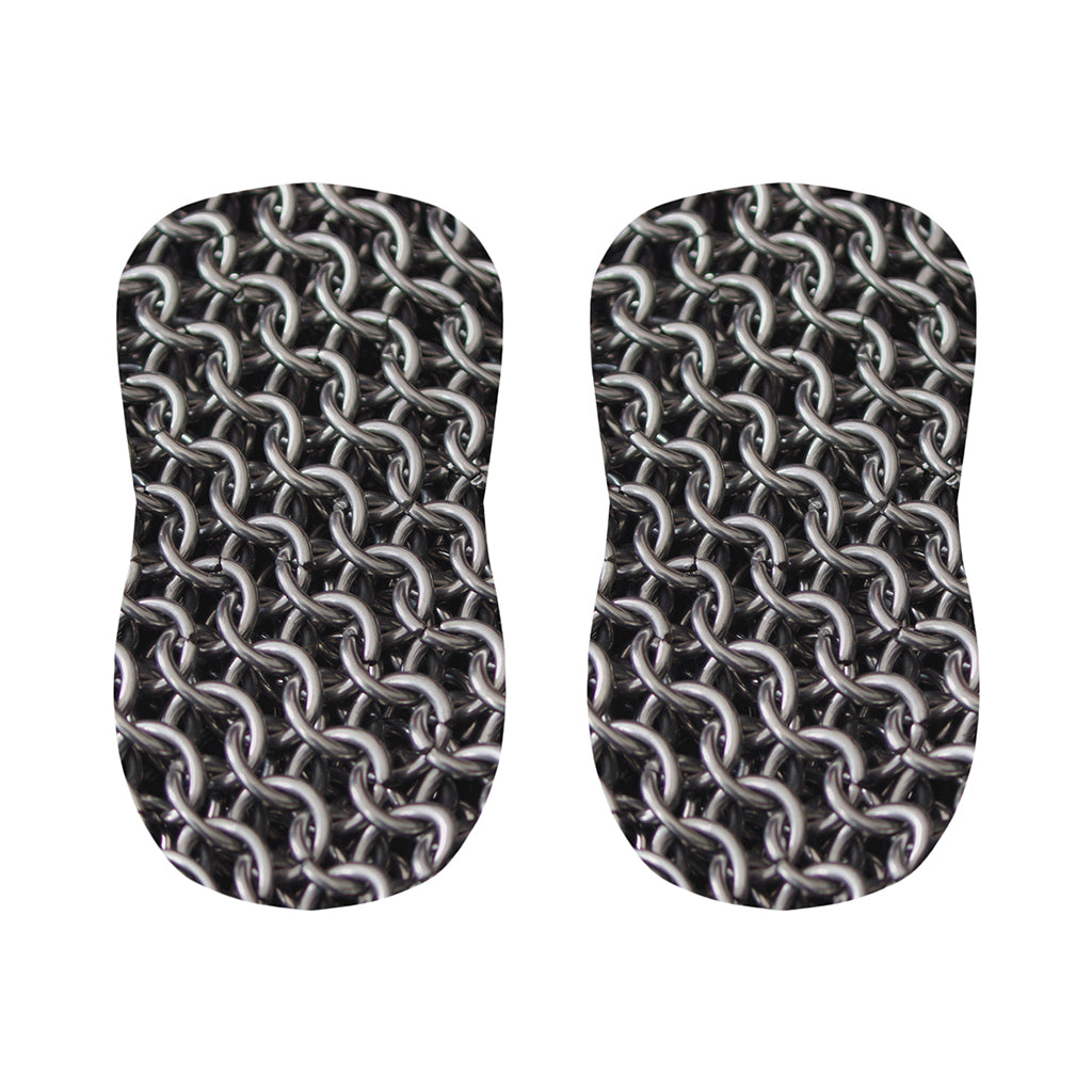Chainmail Ring Pattern Print Bar Stool Covers
