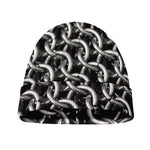 Chainmail Ring Pattern Print Beanie