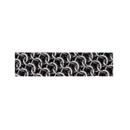 Chainmail Ring Pattern Print Bed Runner