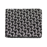 Chainmail Ring Pattern Print Bifold Wallet