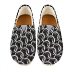 Chainmail Ring Pattern Print Casual Shoes