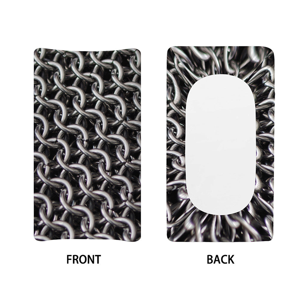 Chainmail Ring Pattern Print Changing Pad Cover