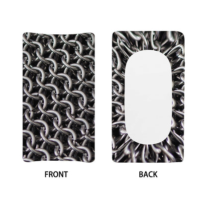 Chainmail Ring Pattern Print Changing Pad Cover