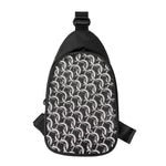 Chainmail Ring Pattern Print Chest Bag