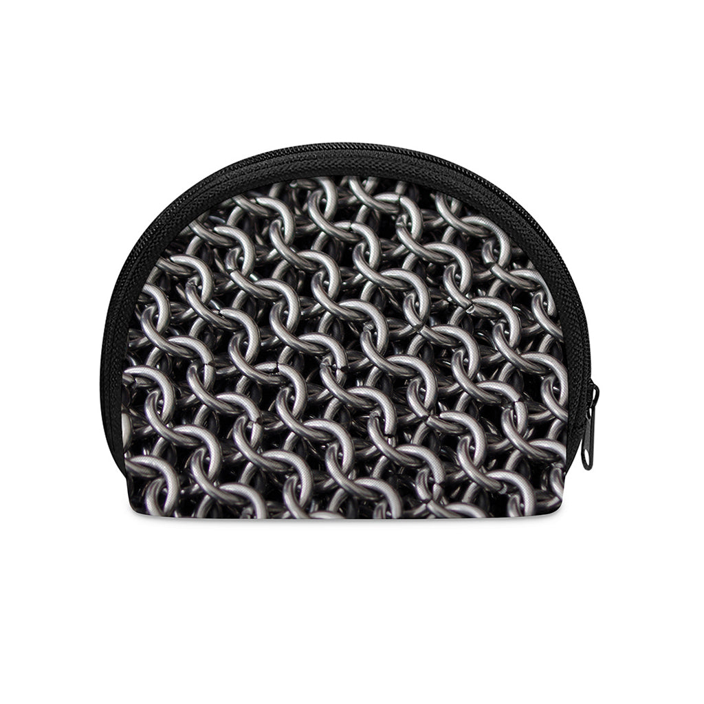 Chainmail Ring Pattern Print Coin Purse