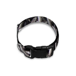 Chainmail Ring Pattern Print Dog Collar