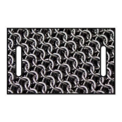 Chainmail Ring Pattern Print Golf Cart Seat Cover