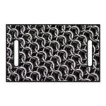 Chainmail Ring Pattern Print Golf Cart Seat Cover