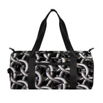 Chainmail Ring Pattern Print Gym Bag