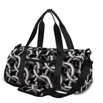 Chainmail Ring Pattern Print Gym Bag