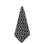 Chainmail Ring Pattern Print Hand Towel