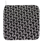 Chainmail Ring Pattern Print Hand Towel