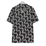 Chainmail Ring Pattern Print Hawaiian Shirt