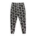 Chainmail Ring Pattern Print Jogger Pants