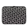 Chainmail Ring Pattern Print Laptop Sleeve