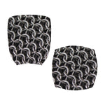 Chainmail Ring Pattern Print Office Chair Cover