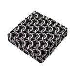 Chainmail Ring Pattern Print Outdoor Seat Cushion Cover