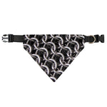 Chainmail Ring Pattern Print Over The Collar Dog Bandana