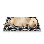 Chainmail Ring Pattern Print Pet Cooling Mat Cover