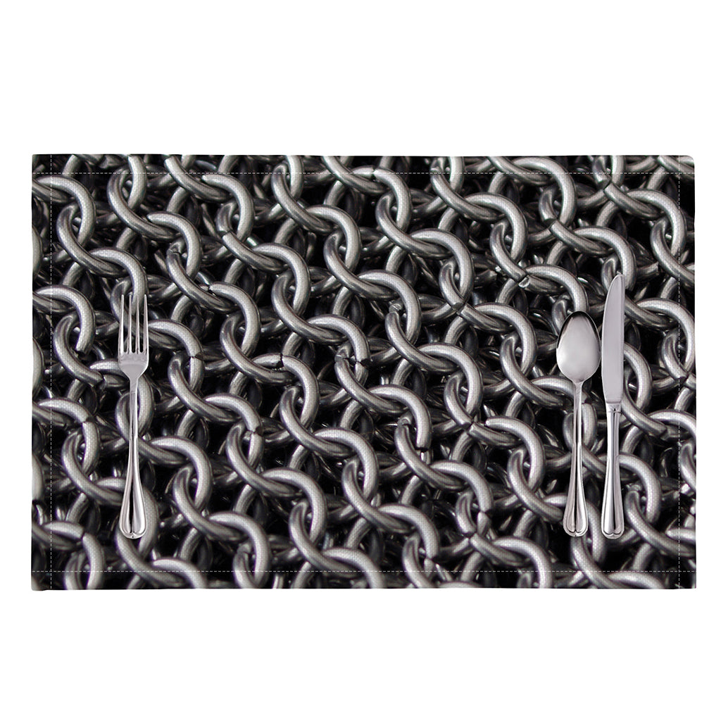 Chainmail Ring Pattern Print Placemat