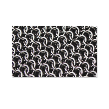 Chainmail Ring Pattern Print Polyester Flag