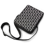 Chainmail Ring Pattern Print Rectangular Crossbody Bag