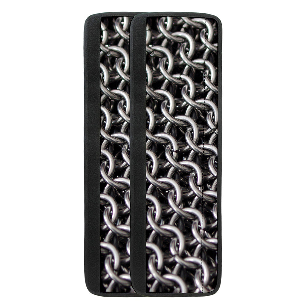 Chainmail Ring Pattern Print Refrigerator Handle Covers