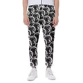 Chainmail Ring Pattern Print Joggers