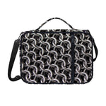 Chainmail Ring Pattern Print Shoulder Strap Bible Bag