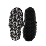 Chainmail Ring Pattern Print Slippers