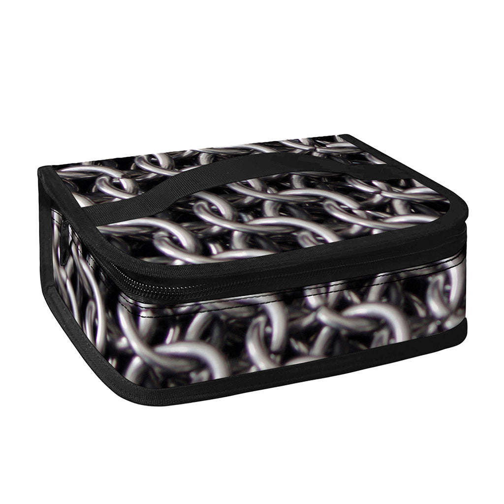 Chainmail Ring Pattern Print Small Lunch Bag