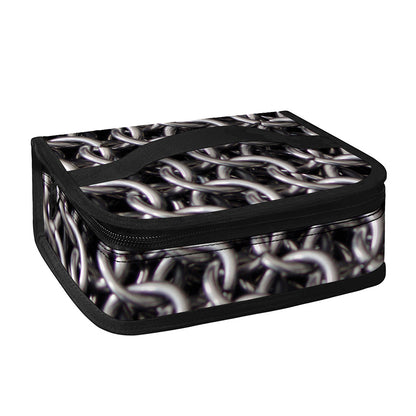 Chainmail Ring Pattern Print Small Lunch Bag