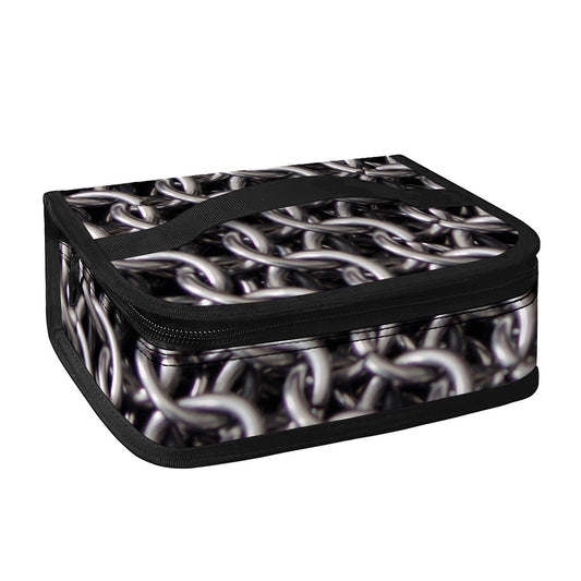 Chainmail Ring Pattern Print Small Lunch Bag