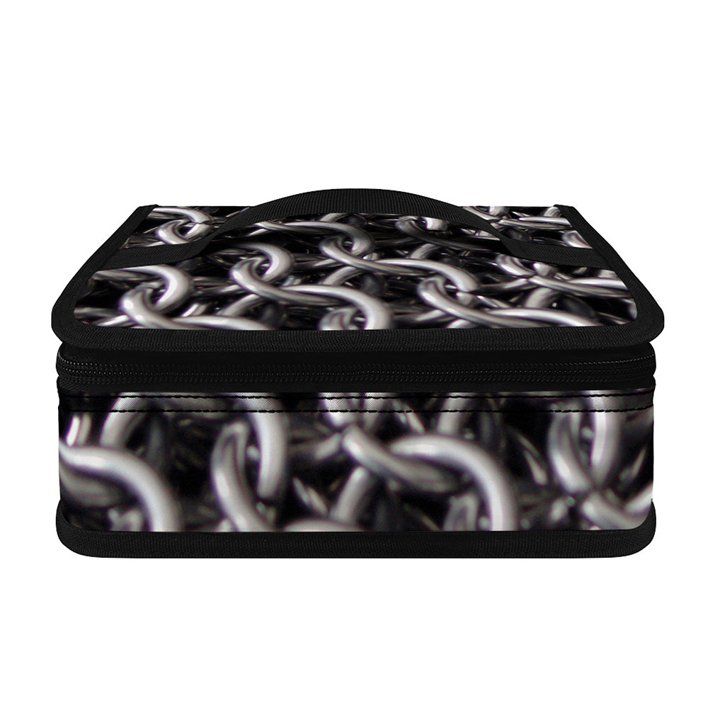 Chainmail Ring Pattern Print Small Lunch Bag