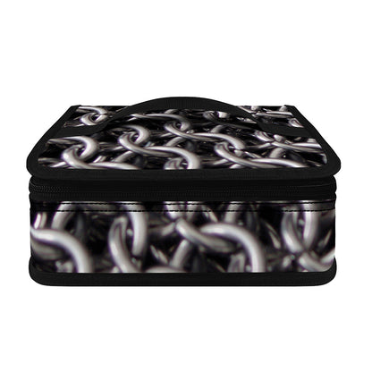 Chainmail Ring Pattern Print Small Lunch Bag