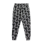 Chainmail Ring Pattern Print Sweatpants