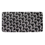 Chainmail Ring Pattern Print Towel