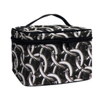Chainmail Ring Pattern Print Travel Makeup Bag