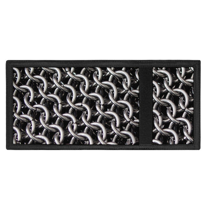 Chainmail Ring Pattern Print Trifold Wallet