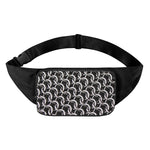 Chainmail Ring Pattern Print Waist Bag