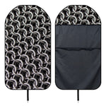 Chainmail Ring Pattern Print Waterproof Car Seat Cover