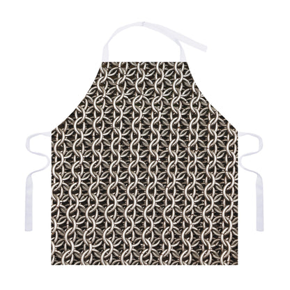 Chainmail Ring Print Adjustable Apron