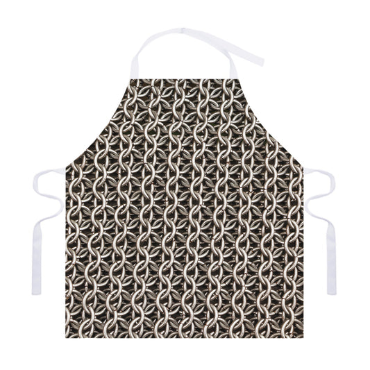 Chainmail Ring Print Adjustable Apron