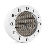 Chainmail Ring Print Alarm Clock