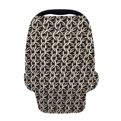 Chainmail Ring Print Baby Seat Cover