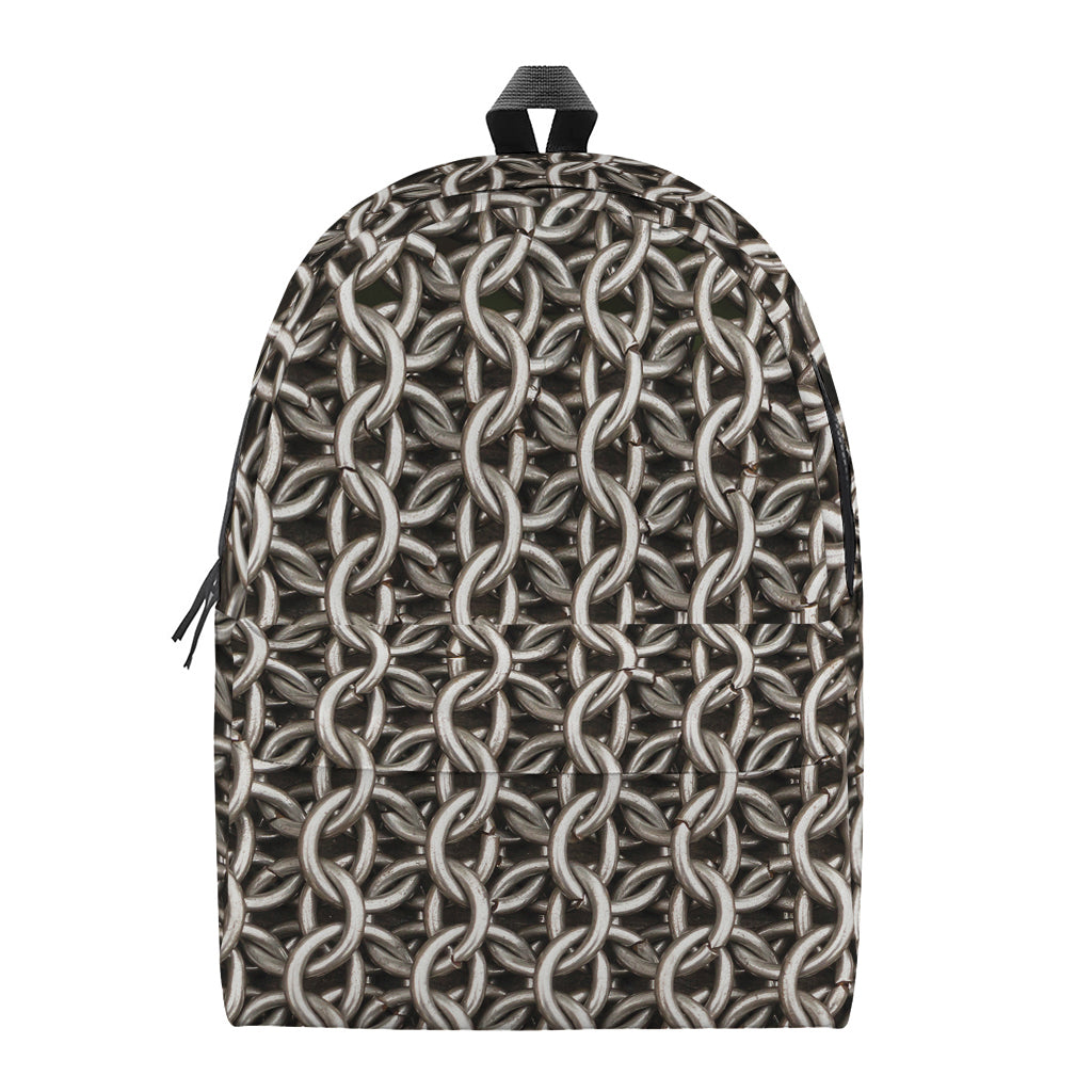 Chainmail Ring Print Backpack