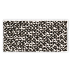 Chainmail Ring Print Beach Towel